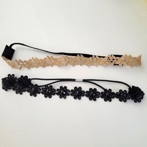 🎉Soft elastic headbands (set of 2)